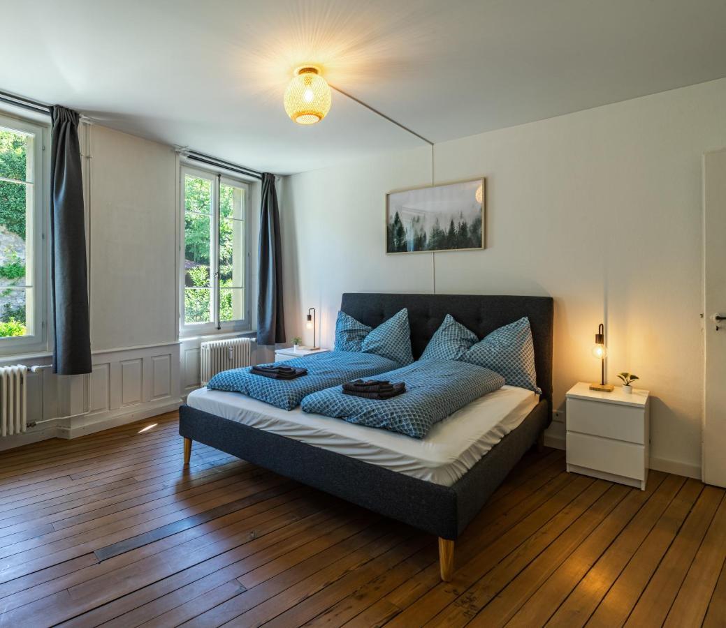 Historische Wohnung Im Herzen Der Thuner Altstadt Экстерьер фото