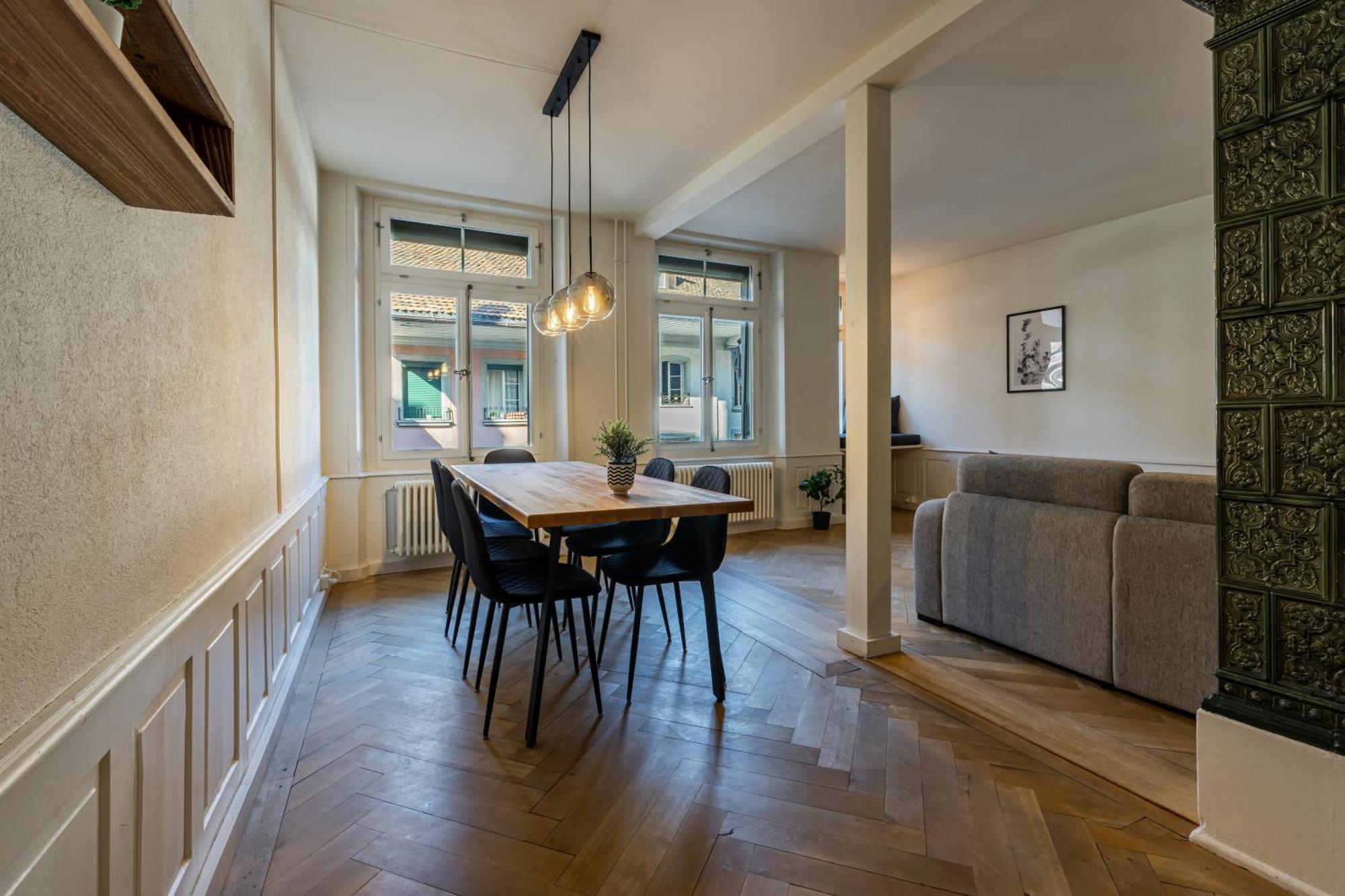 Historische Wohnung Im Herzen Der Thuner Altstadt Экстерьер фото